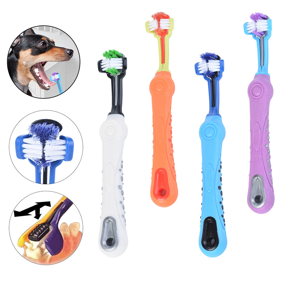 TriBrush Hondentandenborstel
