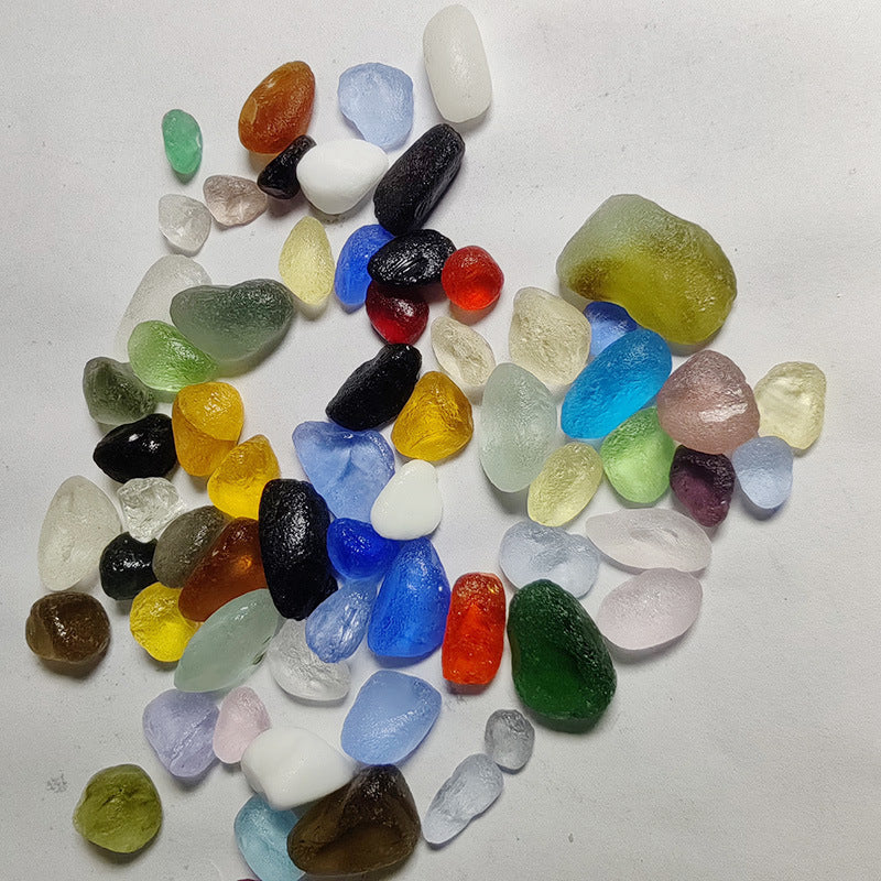 Matglas Stenen Aquarium Decoratie