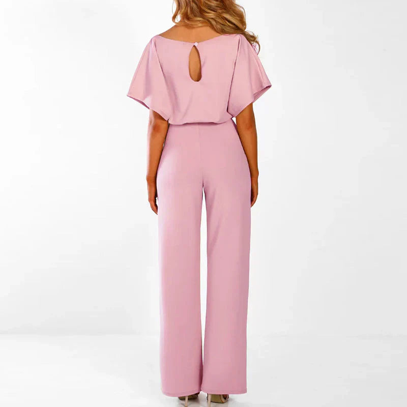 Sophia Elegance – Dames Jumpsuit | Stijlvolle Wide-Leg Jumpsuit