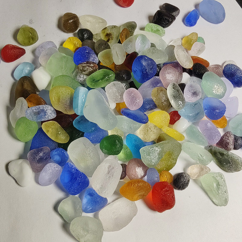 Matglas Stenen Aquarium Decoratie