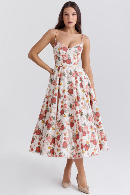 ELIORA | Elegante Midi-Jurk met Tule Rok