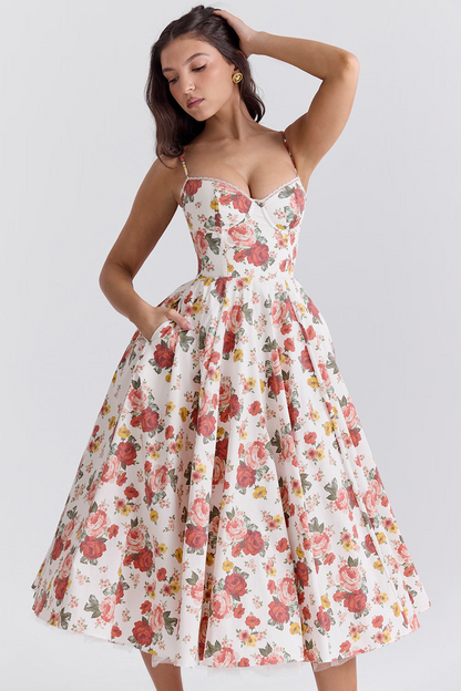 ELIORA | Elegante Midi-Jurk met Tule Rok