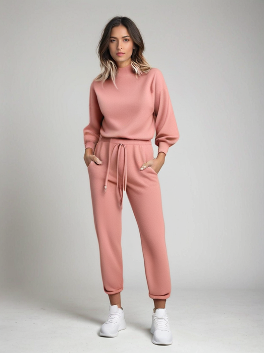 Mindy | Trainingspak 2-Delig Elegant en Comfortabel Dames Huispak