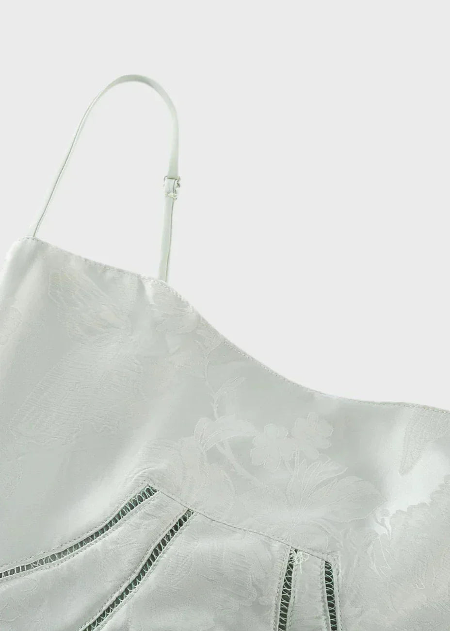 Elegante Liquid Satin Jurk voor Feestelijke Gelegenheden