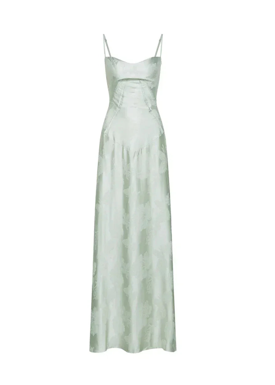 Elegante Liquid Satin Jurk voor Feestelijke Gelegenheden