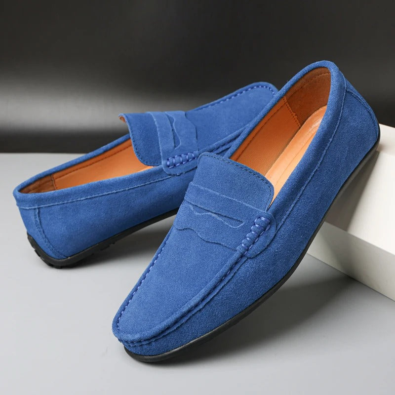 Elegante Suède Mocassins van Le Dreux voor Dames - Stijlvolle Comfort Schoenen