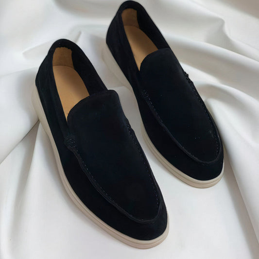 Chique en Comfortabele Suède Loafers voor Heren - Perfecte Stijl en Pasvorm