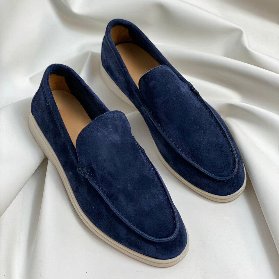 Chique en Comfortabele Suède Loafers voor Heren - Perfecte Stijl en Pasvorm