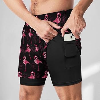 Heren zwemshort met koord en binnenzak - Comfortabel en stijlvol