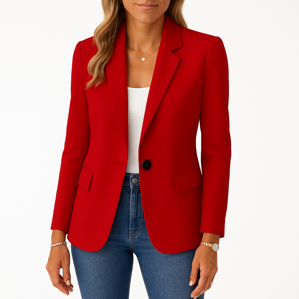 LEONORA | Getailleerde Damesblazer met Reverskraag