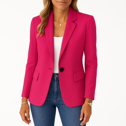 LEONORA | Getailleerde Damesblazer met Reverskraag