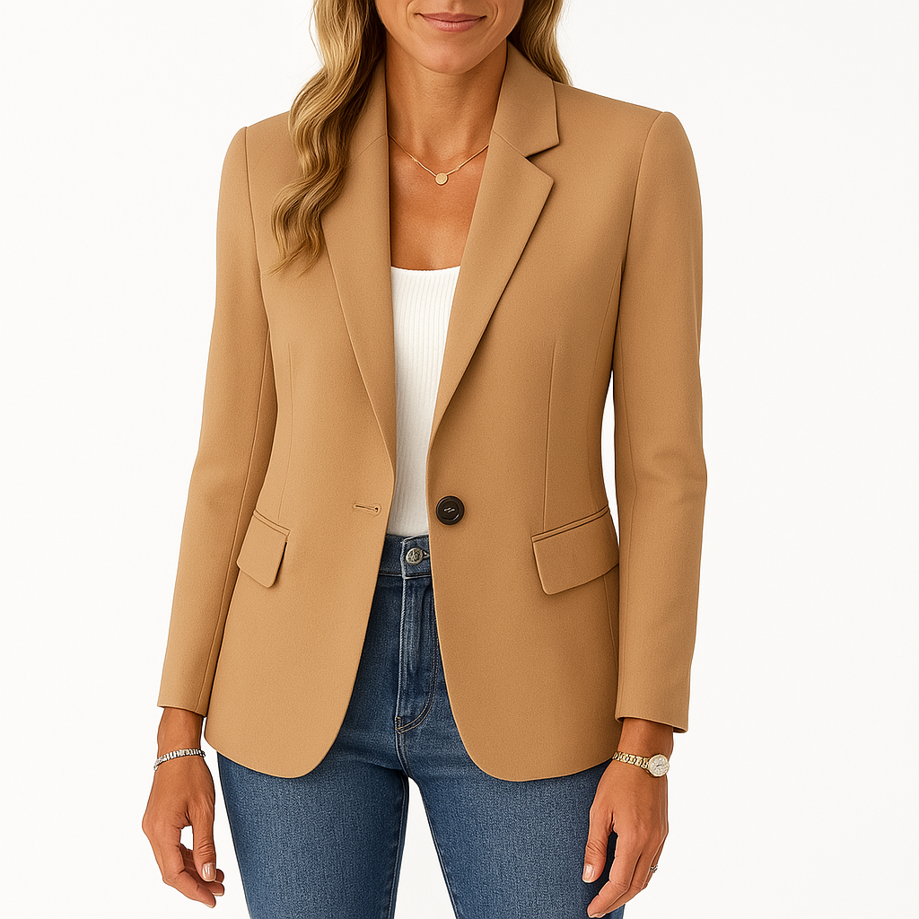 LEONORA | Getailleerde Damesblazer met Reverskraag