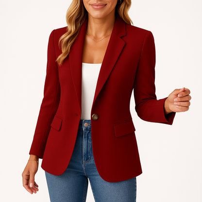 LEONORA | Getailleerde Damesblazer met Reverskraag