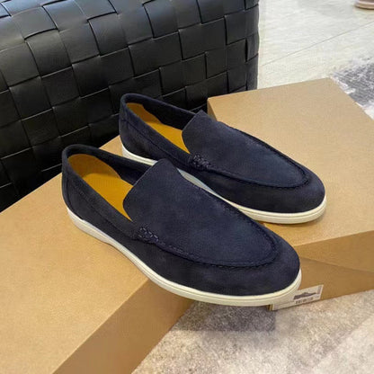Chique en Comfortabele Suède Loafers voor Heren - Perfecte Stijl en Pasvorm