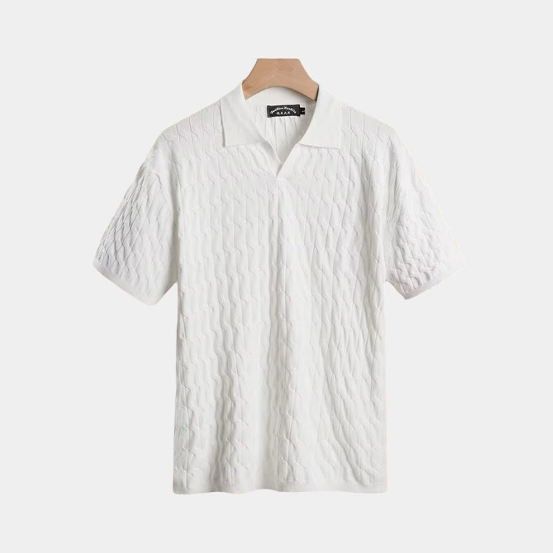 Beckham - Casual Cubaanse Polo Shirt voor Heren