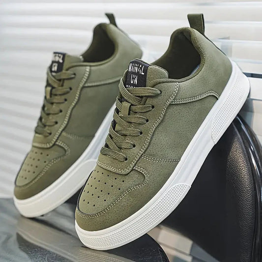 Heren Wandelschoenen met Stevige Zool voor Optimale Grip