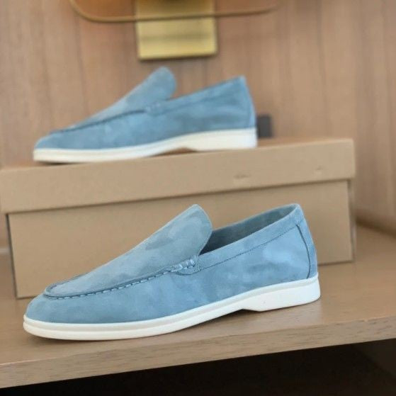 Chique en Comfortabele Suède Loafers voor Heren - Perfecte Stijl en Pasvorm
