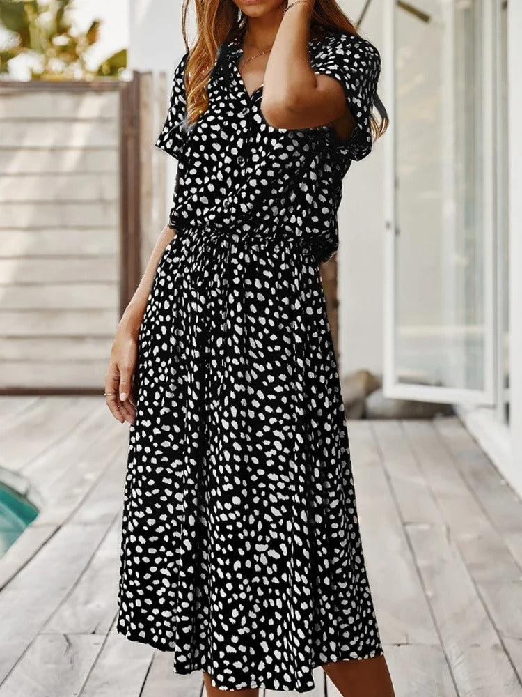 LUMINA | Luchtige zomerjurk met stijlvolle print