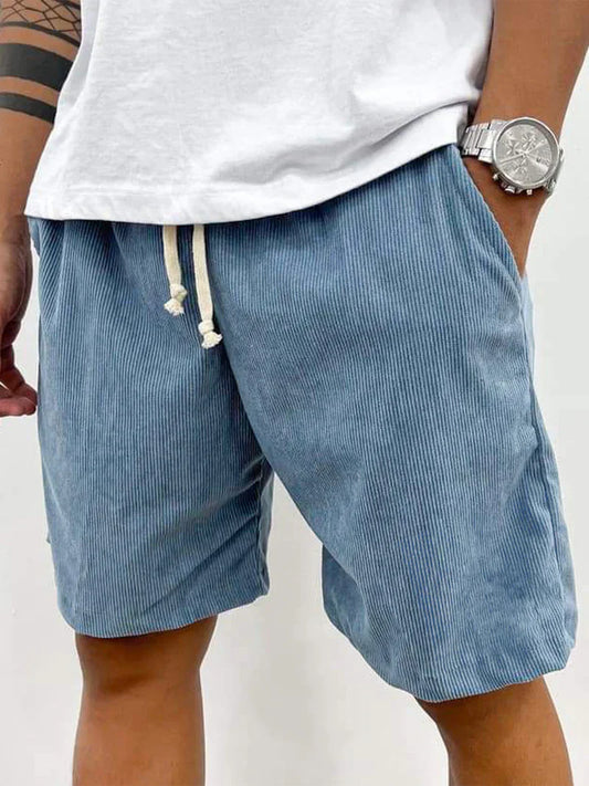 River - Relaxed Corduroy Korte Broek voor Heren