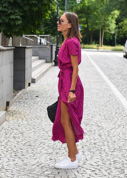 ALMA | Luchtige Zomerjurk met Bloemenprint