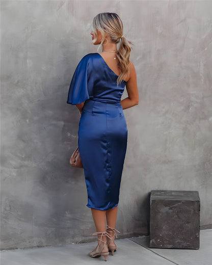 SAREENA | Zomerse Off-Shoulder Jurk voor Bruiloftsgasten