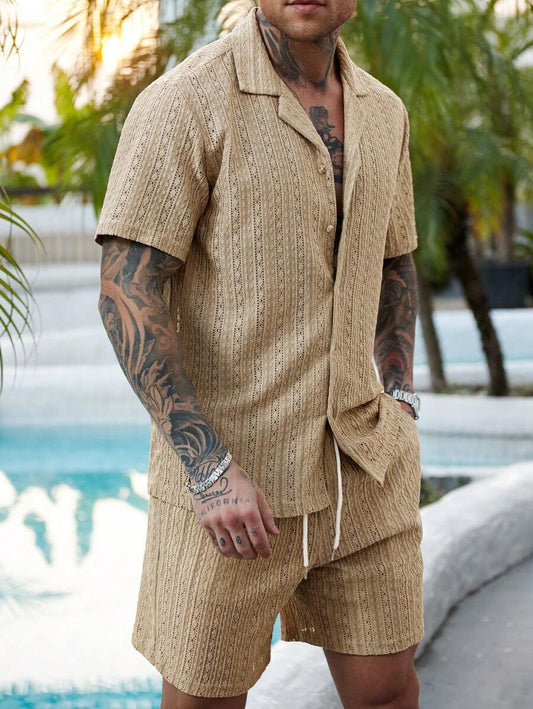 Willy - Zomer Set met Shirt en Shorts voor Heren