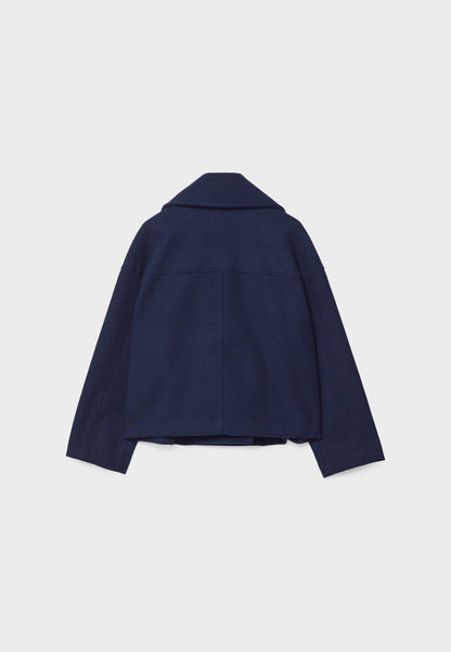 MILENA | Cropped Blazerjas met Dubbele Knoopsluiting