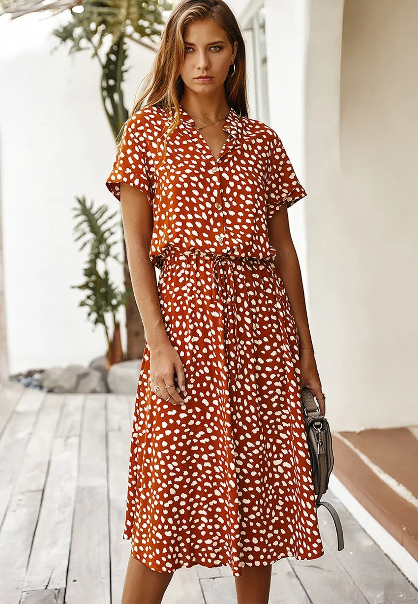 LUMINA | Luchtige zomerjurk met stijlvolle print
