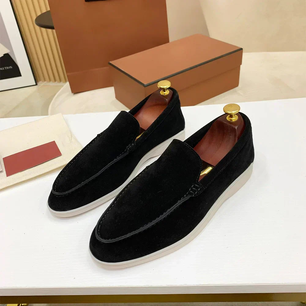 Chique en Comfortabele Suède Loafers voor Heren - Perfecte Stijl en Pasvorm