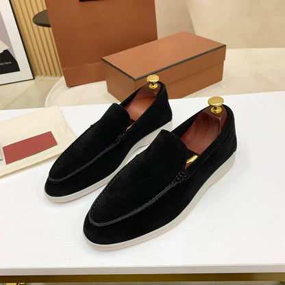 Chique en Comfortabele Suède Loafers voor Heren - Perfecte Stijl en Pasvorm