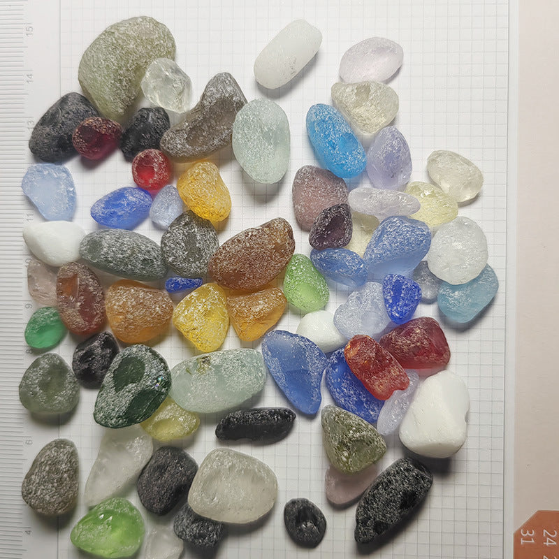 Matglas Stenen Aquarium Decoratie