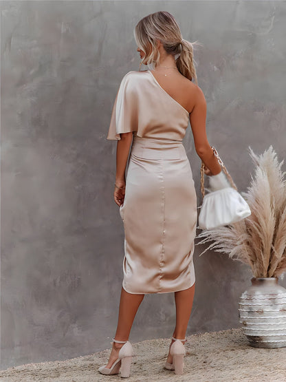 SAREENA | Zomerse Off-Shoulder Jurk voor Bruiloftsgasten