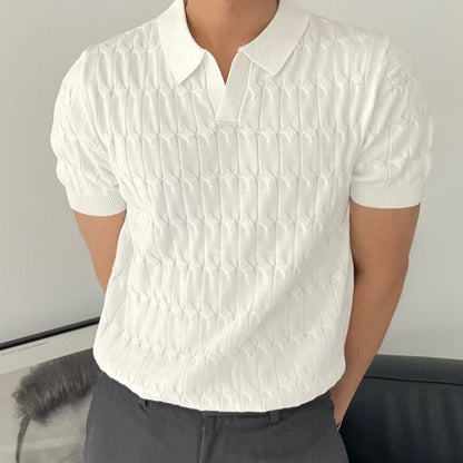 Beckham - Casual Cubaanse Polo Shirt voor Heren