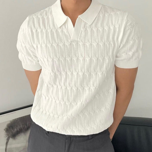 Beckham - Casual Cubaanse Polo Shirt voor Heren