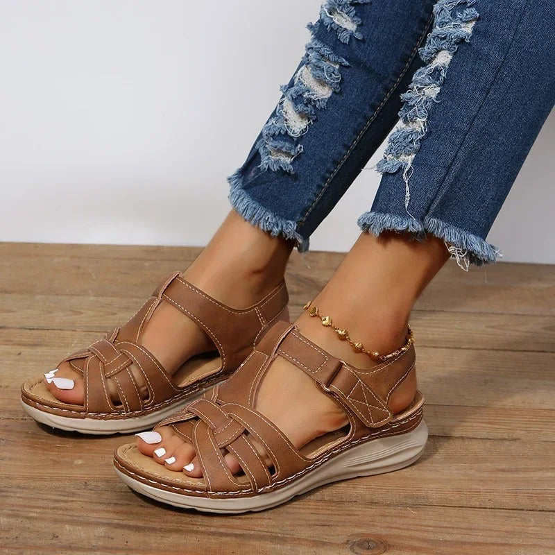 ISALIN | Orthopedische Leren Sandalen met Elegant Design