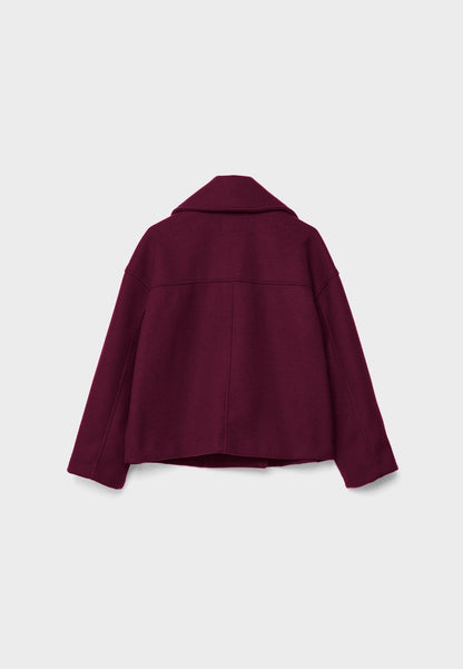 MILENA | Cropped Blazerjas met Dubbele Knoopsluiting