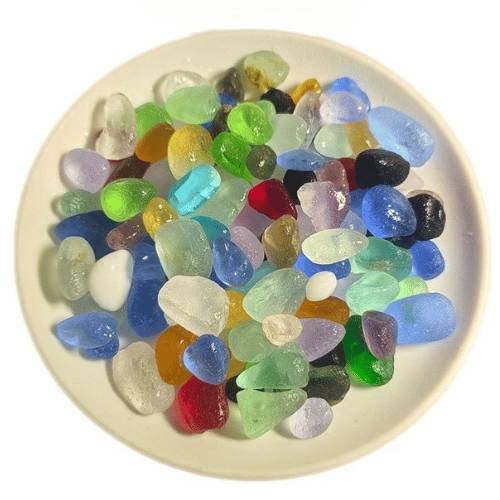 Matglas Stenen Aquarium Decoratie